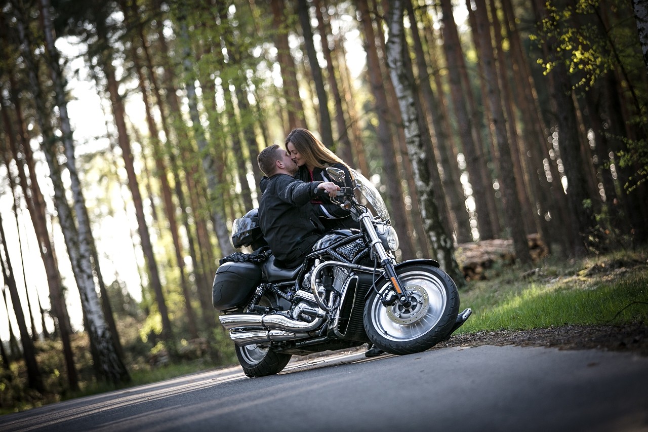  Natalia, Bartek i Harley Davidson   