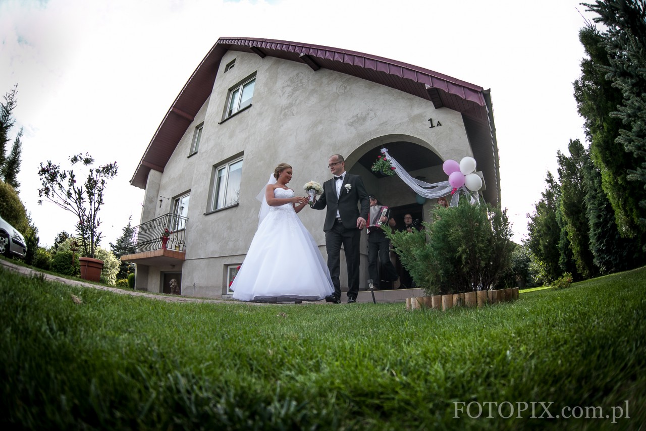 Agnieszka i Tomek - Weselnie - Fotografia Turek